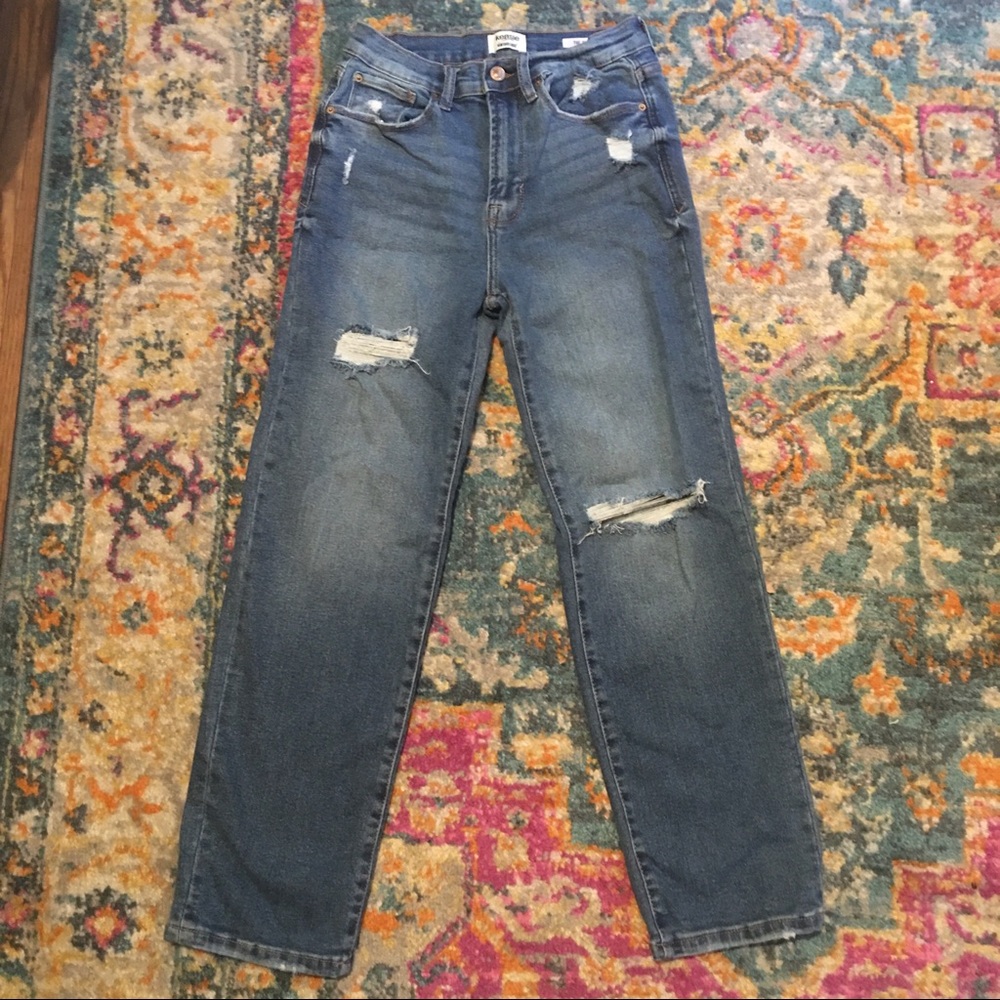 Vintage style straight jeans